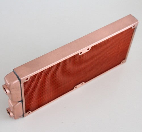 Keruiwo 120MM 240MM 360MM 2*G1/4 all copper water-cooled heat exchanger