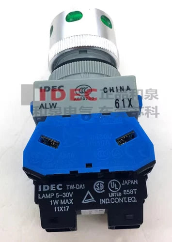 1pcs ALFW22210D G R Y W S 24V 1NO Push button Switch with light