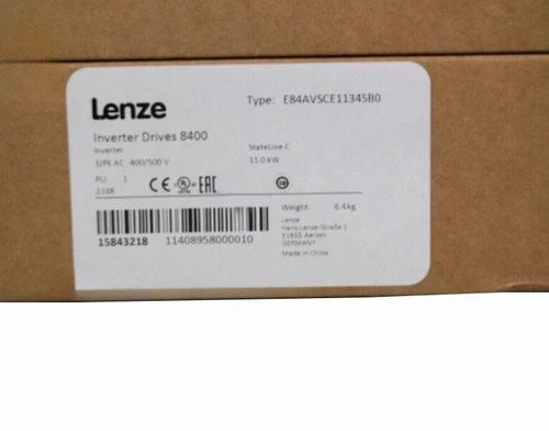 1 PC E84AVSCE1134SB0  LENZE E84AVSCE1134SB0 Inverter