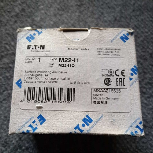 1PC  Eaton moeller M22-I1 push-button box Free shipping#LJ