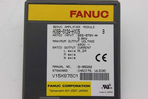 For FANUC A06B-6124-H105  Servo Amplifier Free Shipping