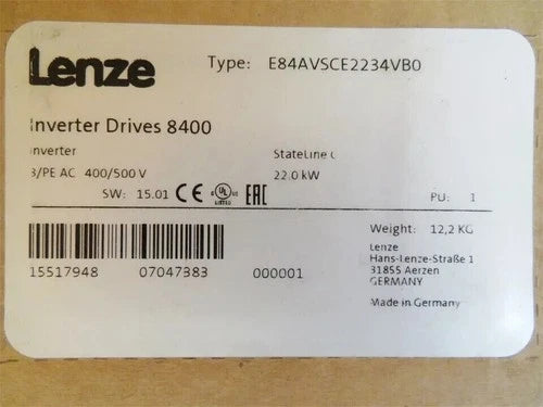 1 PC E84AVSCE2234VB0  LENZE E84AVSCE2234VB0 Inverter