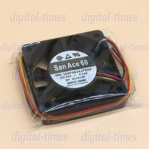One For SANYO  109P0624J7D04 DC24V 0.14A inverter cooling fan Free Shipping