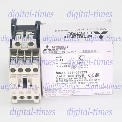MITSUBISHI S-T10 220VAC Contactor Free shipping#LJ