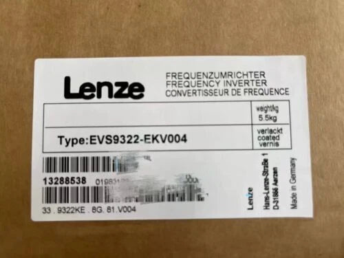1 PC EVS9322-EKV004  LENZE EVS9322EKV004 SERVO DRIVE