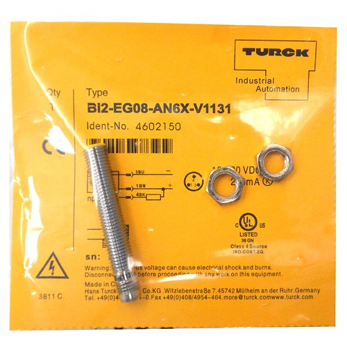 TURCK Bi2-EG08-AN6X-V1131 4602150 Inductive sensor NPN
