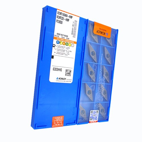 KORLOY VCMT160404-HMP PC9030 Carbide Inserts CNC TOOL