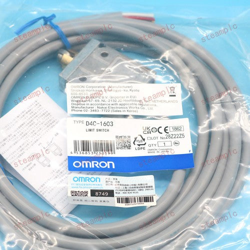 1PC Omron  Miniature Limit Switch D4C-1603 Spot Stocks