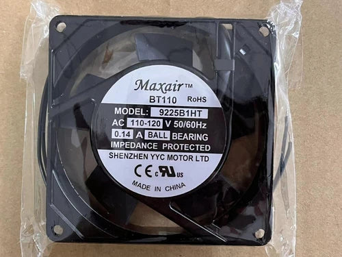 1PC   110-120V 0.14A 9CM 9025 9225 2-wire Cooling fan BT110 9225B1HT Axial Fan