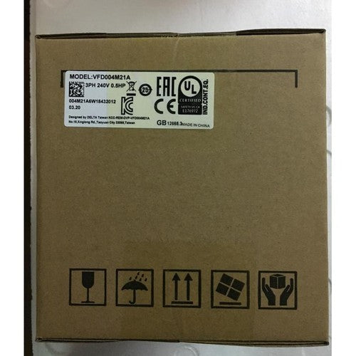DELTA in box VFD004M21A Inverter VFD004M21A One year warranty