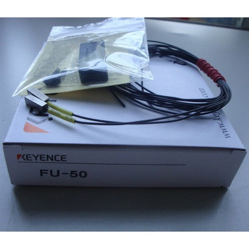 one  keyence FU-50 Fiber Optic Sensor in box ONE Year Warranty