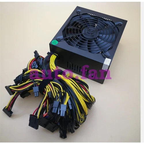 1PC    Power Supply 16 6+2 Ports Support 110V 8 Graphics Card LB1850A 1850W