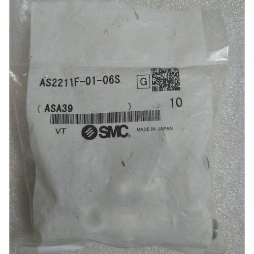 1Bag/10pc  SMC AS2211F-01-06S Control Valve Free shipping