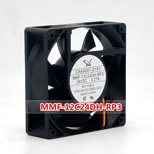 MMF-12C24DH-RP3 DV24V 0.27A 3-wire Mitsubishi inverter cooling fan 12038