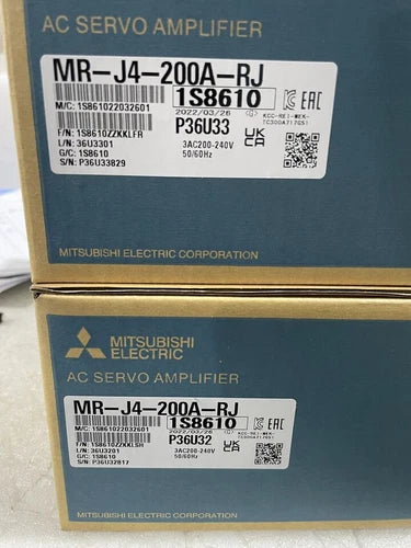 MR-J4-200A-RJ 1PCS  MITSUBISHI SERVO DRIVE MR-J4-200A-RJ
