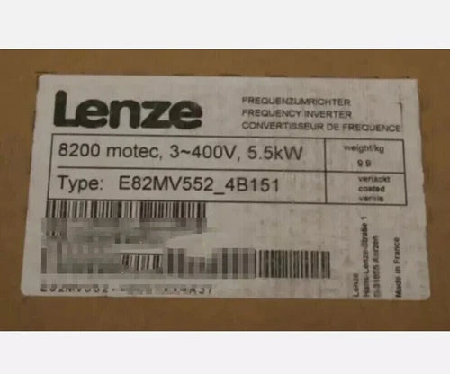 1 PC E82MV552_4B151  LENZE E82MV552K4B151 Inverter 8200 vector 5.5kW