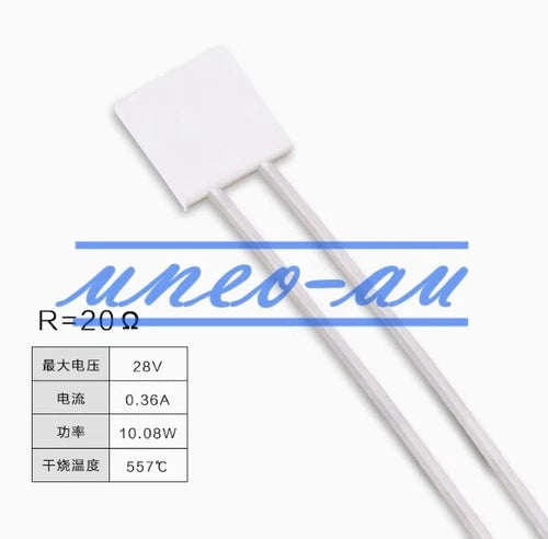 10X Mini High Temperature Ceramic Heater Dry-fired MCH Heater 10*10mm XH-RP1010
