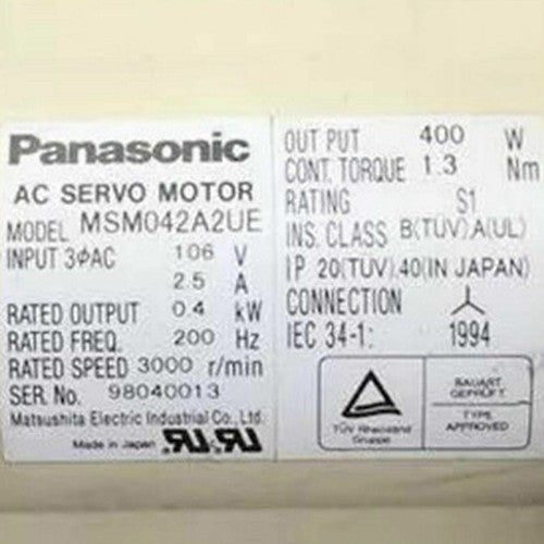 For Panasonic MSM042A2UE  AC Servo Motor Free Shipping