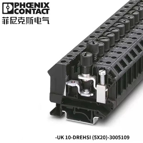 10pcs Phoenix UK10-DREHSI (5X20) Order No.3005109 Fuse Terminal