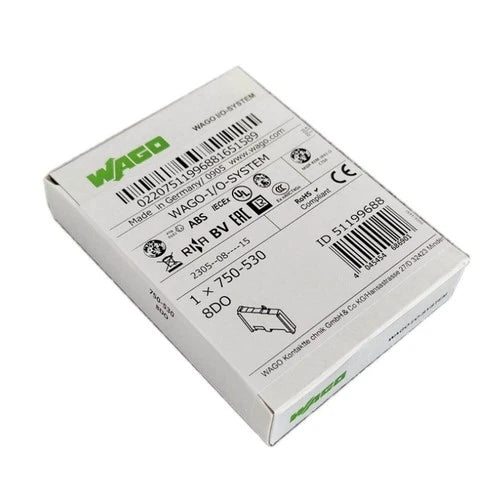 750-530  WAGO 750530 8-Channel 24VDC 0.5A Digital Output PLC I/O Module
