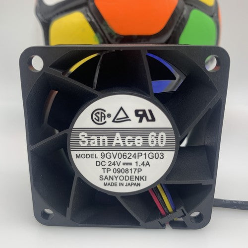 One For SANYO  9GV0624P1G03 DC24V 1.4A 4-wire cooling fan Free Shipping
