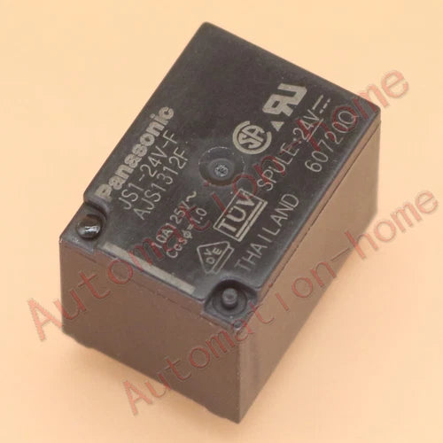 10PCS Relay 24V 10A 5Pins JS1-24V-F AJS1312F