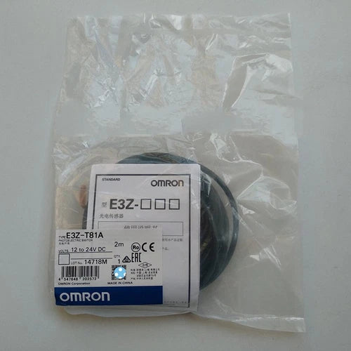 One Omron E3Z-T81A Photoelectric Switch E3ZT81A