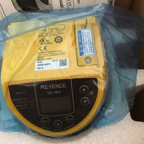 keyence Safety laser scanner SZ-16V SZ-16V one Year Warranty