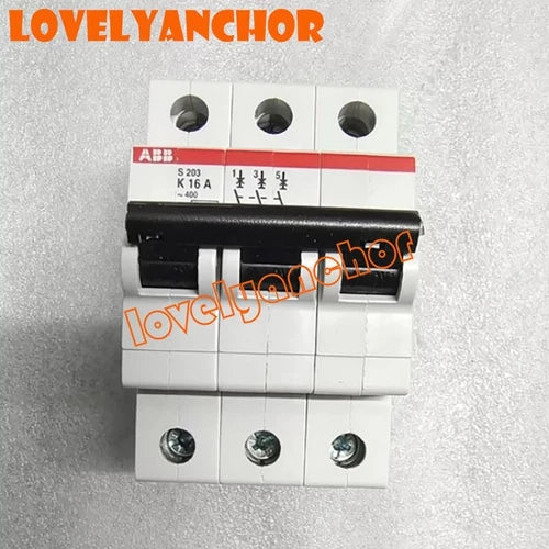 1PC   Miniature Circuit Breaker S203-K16 3P K 16A (2CDS253001R0467)