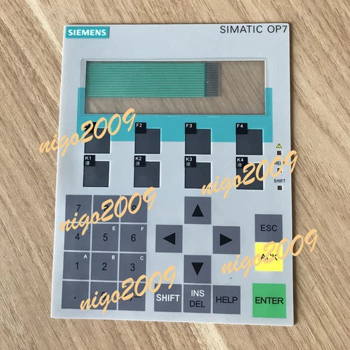 1SET Fit for OP7-DP 6AV3607-1JC20-0AX1 Plastic Cover Operator Panel + Membrane