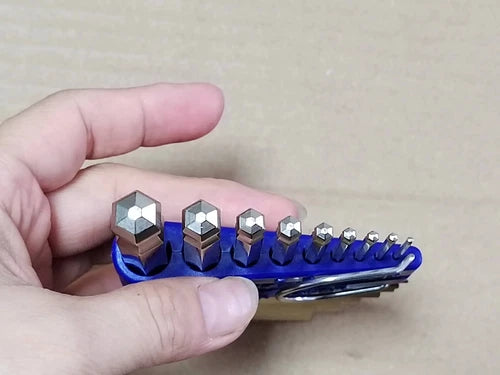 1pcs  taper head hex wrench set 1.5-10MM  TS-9