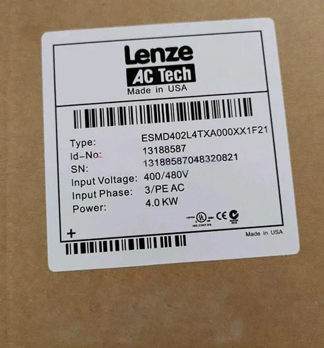 1 PC ESMD402L4TXA  LENZE Inverter