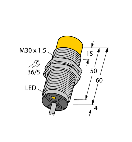 TURCK NI20-M30-AP6X 4670511 Inductive sensor PNP