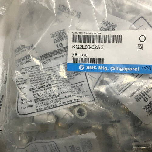 10 pcs SMC KQ2L08-02AS Pneumatic connector