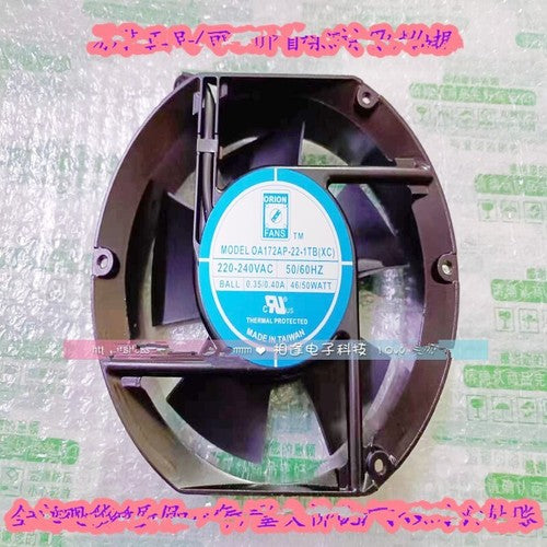 1 PCS ORION FANS Fan OA172AP-22-1TB XC 220-240VAC 17cm 2 wire aluminum frame