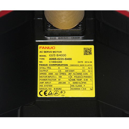 For FANUC A06B-0235-B400  servo motor Free Shipping