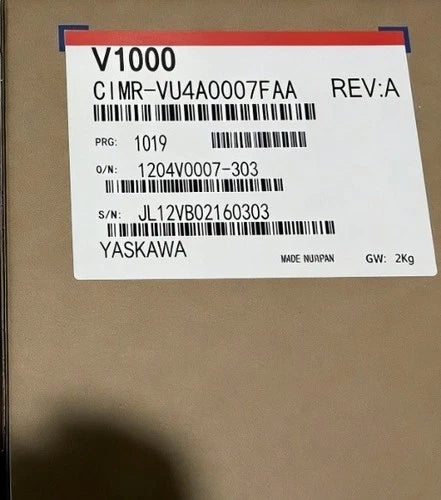 CIMR-VU4A0007FAA  Yaskawa CIMRVU4A0007FAA Inverter Drive