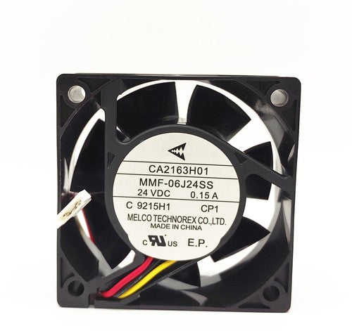 Mitsubishi inverter cooling fan CA2163H01 MMF-06J24SS-CP1 24V DC 0.15A 3-pin