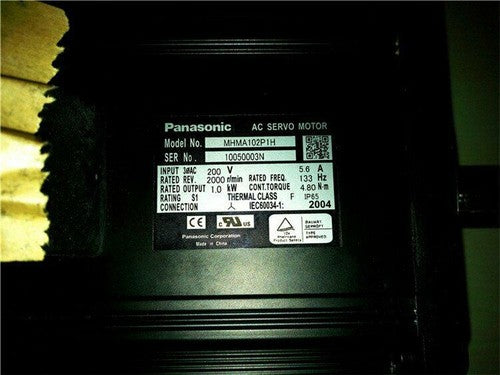 For Panasonic MHMA102P1H  AC Servo Motor Free Shipping