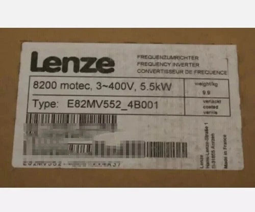 E82MV552_4B001 IPC  Sealed Lenze Frequency Inverter E82MV552_4B001