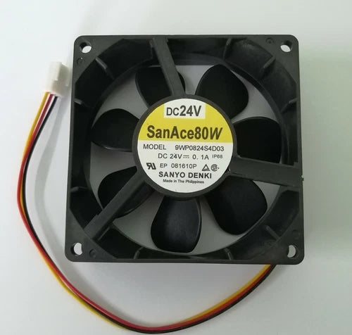 1PC  drive inverter fan 9WP0824S4D03 DC24V 0.1A 8025 8CM 3-PIN