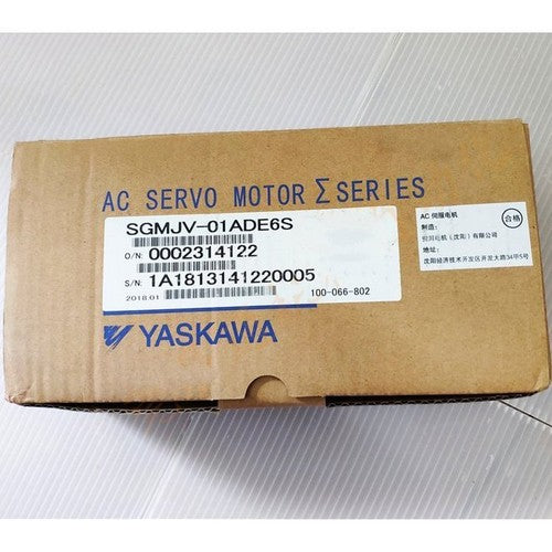 1ps  yaskawa SGMJV-01ADE6S Servo Motor in box Fast Delivery