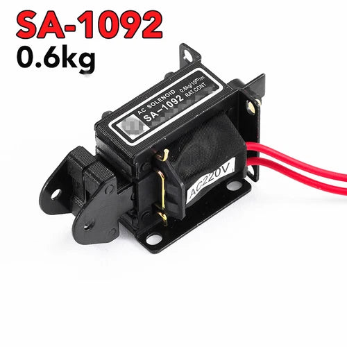 Pull 10mm Stroke 0.6Kg Force Tractive Solenoid Electromagnet SA-1092 AC110V 220V