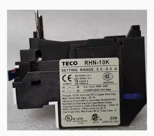 1PC   RHN-10K 5.5-8.5A thermal overload relay