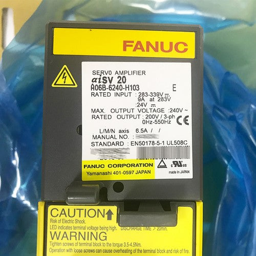 For FANUC A06B-6240-H103  Servo Amplifier Free Shipping