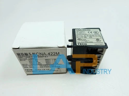 1PCS  FOR TECO CNA-422 Auxiliary contact CNA-2M/4M 2 open and 2 close 10A