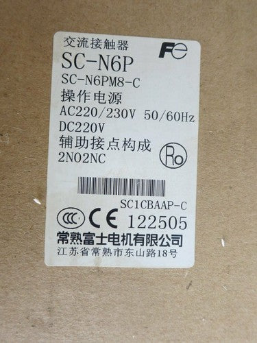 One  AC Contactor For FUJI SC-N6P 220V Free Shipping