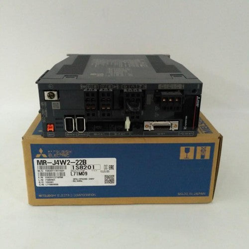 ONE  Mitsubishi in box MR-J4W2-22B servo drive 1 year warranty