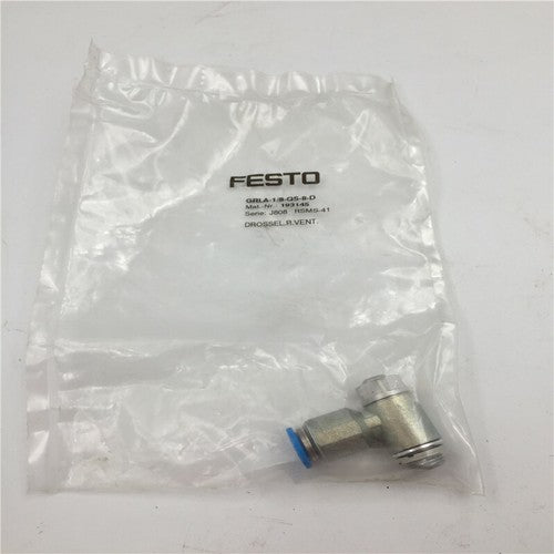 1 pcs FESTO GRLA-1/8-QS-8-D 193145 Throttle valve