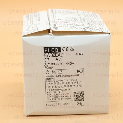 One  Circuit Breaker For Fuji Electric EW32EAG 3P 5A Free Shipping